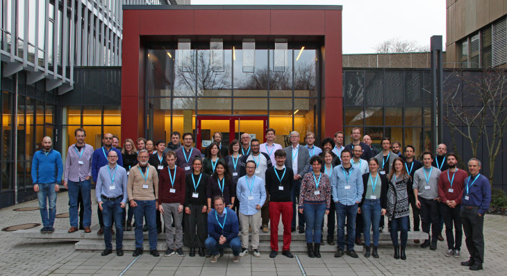 Die Teilnehmer des HAICU Workshops 2020. Foto: DKRZ/Michael Böttinger